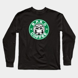HELLBOY B.P.R.D. CAFFEINE Long Sleeve T-Shirt